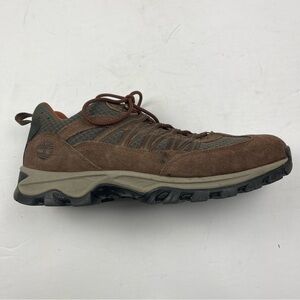 Timberland Men's Size 11.5 Mt. Maddsen Lite Low A1PV5 Brown Suede Hiking Sneaker